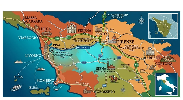 Come Arrivare a Firenze Come Arrivare a Firenze